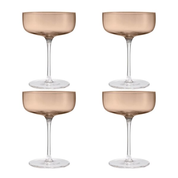 Blomus - Fuumi champagne coupe 28 cl 4 stk coffee