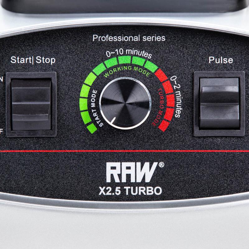 RAW Blender X 2,5 Turbo 2,2L 1800W hvit