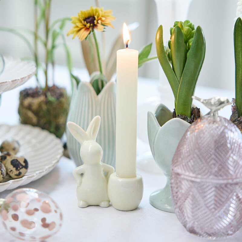 Lene Bjerre Esilia bonbonniere egg 15,5 cm dusty rose