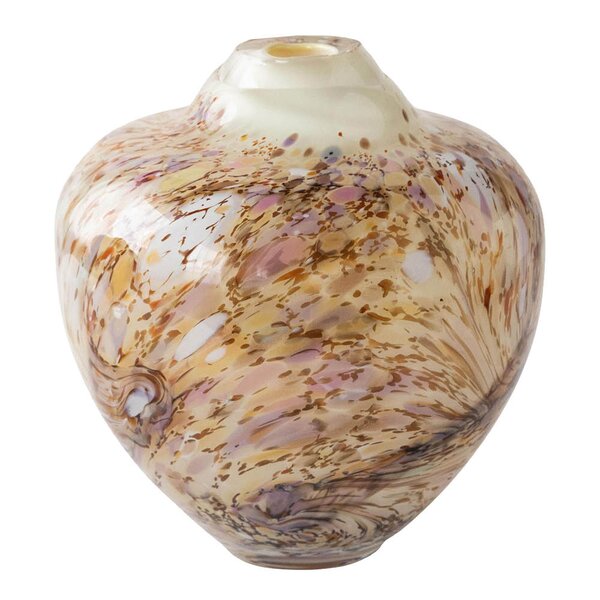 Magnor - Unik skulptur kunstglass M 24 cm brun multi