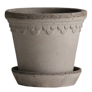 Bergs Potter Københavner blomsterpotte 18 cm grå