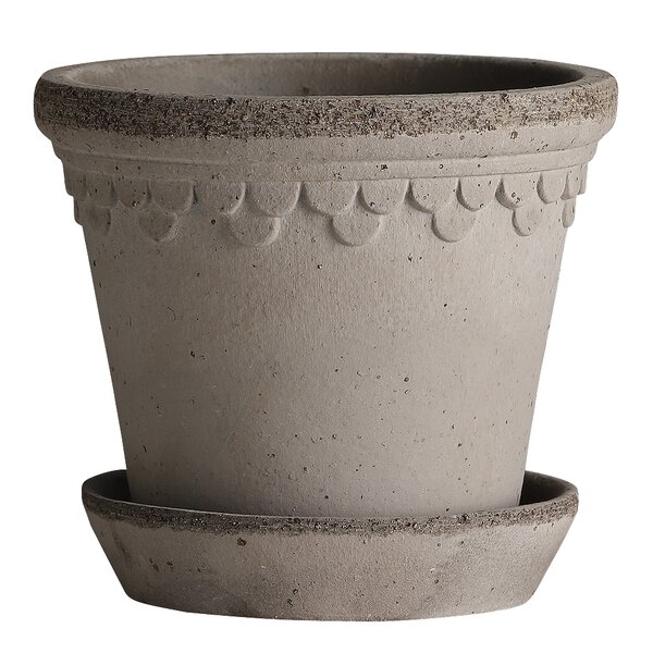 Bergs Potter Københavner blomsterpotte 18 cm grå
