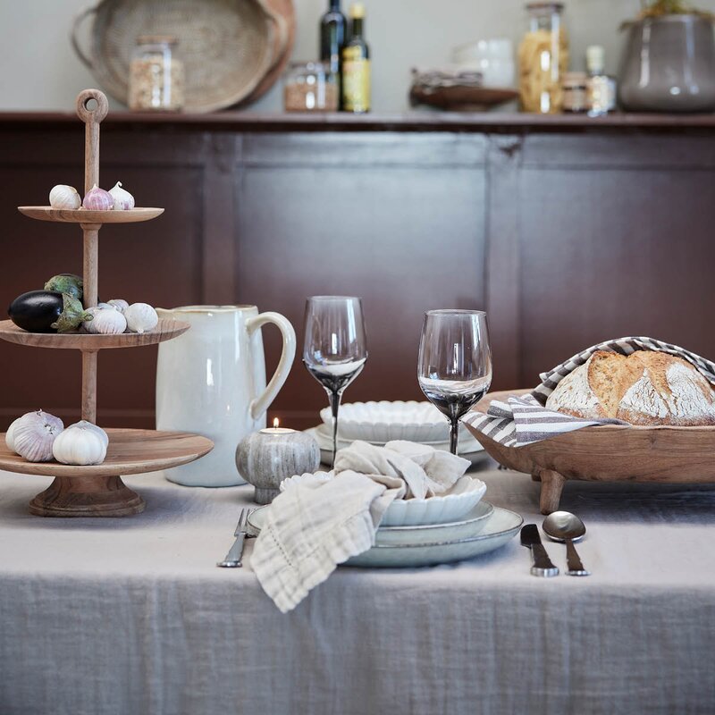 Lene Bjerre Angela duk 220x140 cm sand