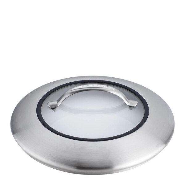 Scanpan CTX glasslokk 18 cm klar/stål