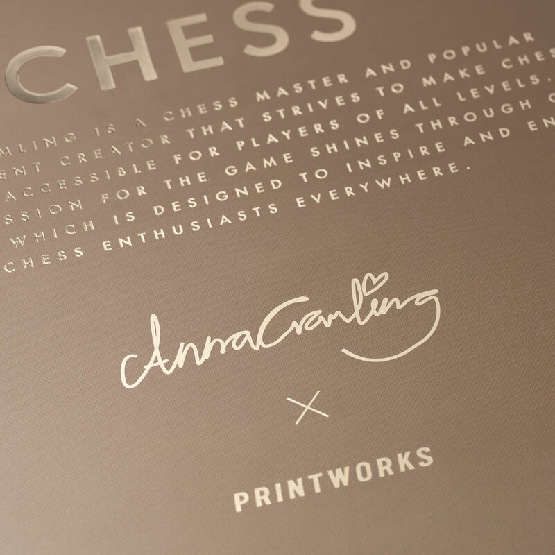 Printworks Anna Cramling Edition sjakkspill