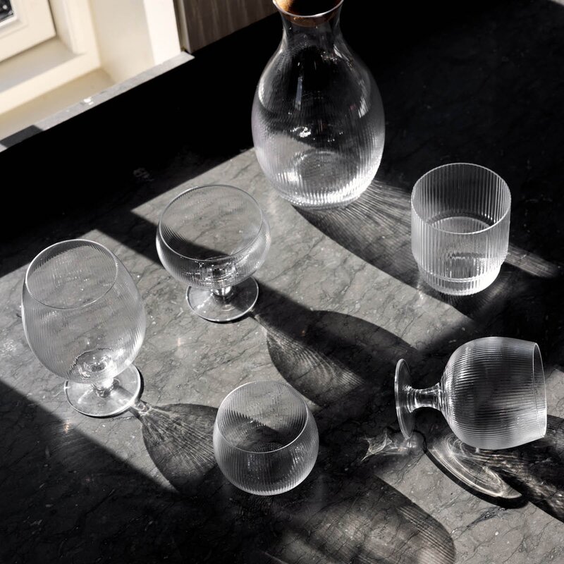 Sagaform Blanka vinglass 35 cl 2 stk klar