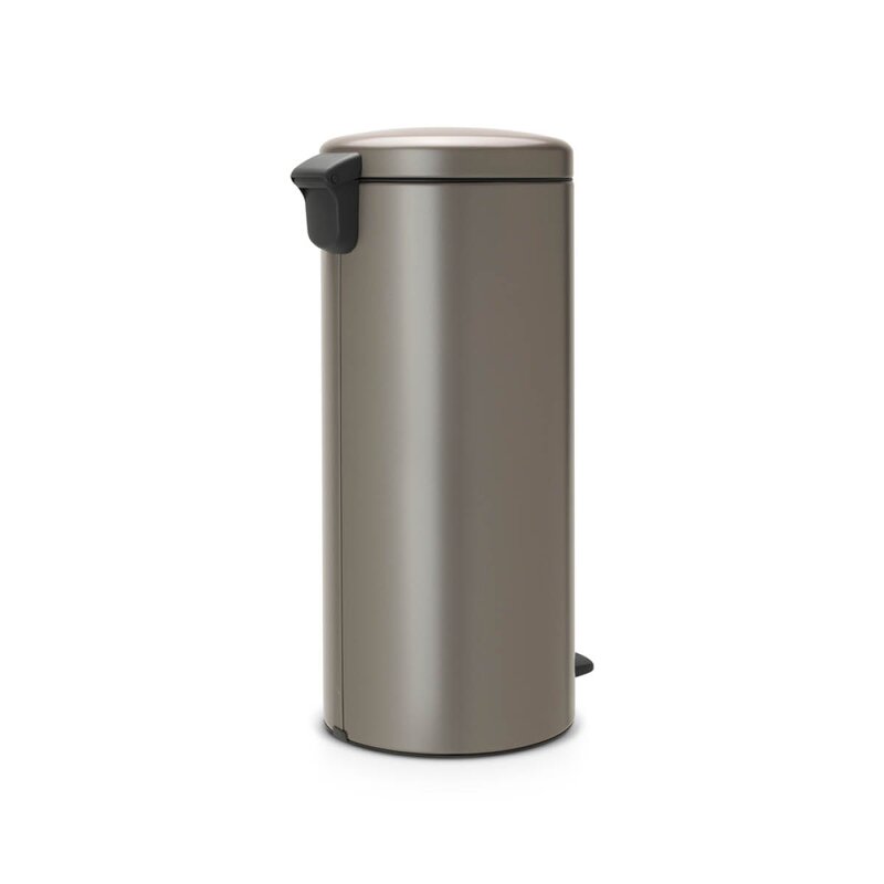 Brabantia NewIcon pedalbøtte 30L platinum