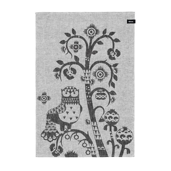 Iittala Taika kjøkkenhåndkle 47x70 cm grå