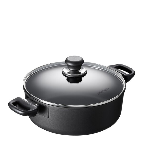 Scanpan Classic Induction lav gryte m/ lokk 4,8L/26 cm