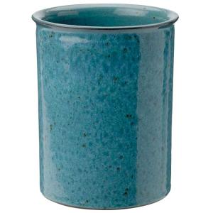 Knabstrup Keramik Redskapsoppbevaring 15x12 cm støv blå