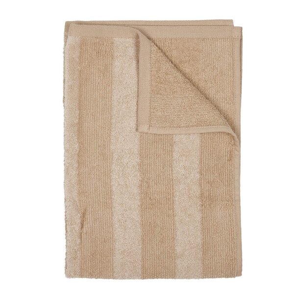 Fondaco Stripe håndkle 50x70 cm sand