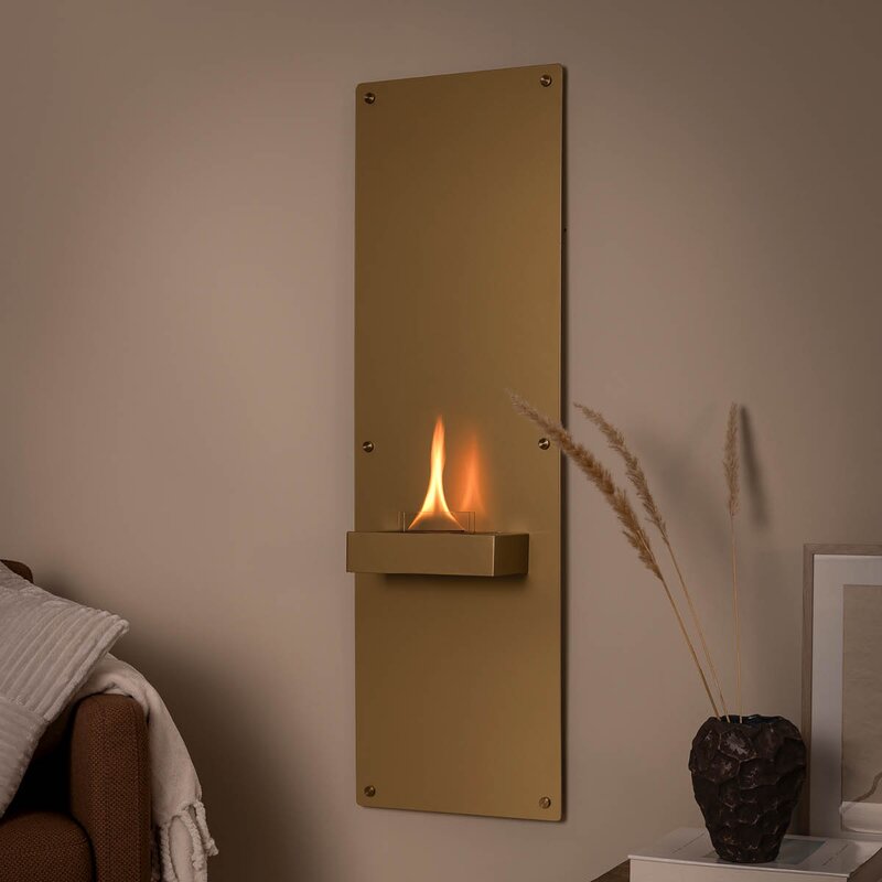 Tenderflame Alto vegghengt peis 90 gull