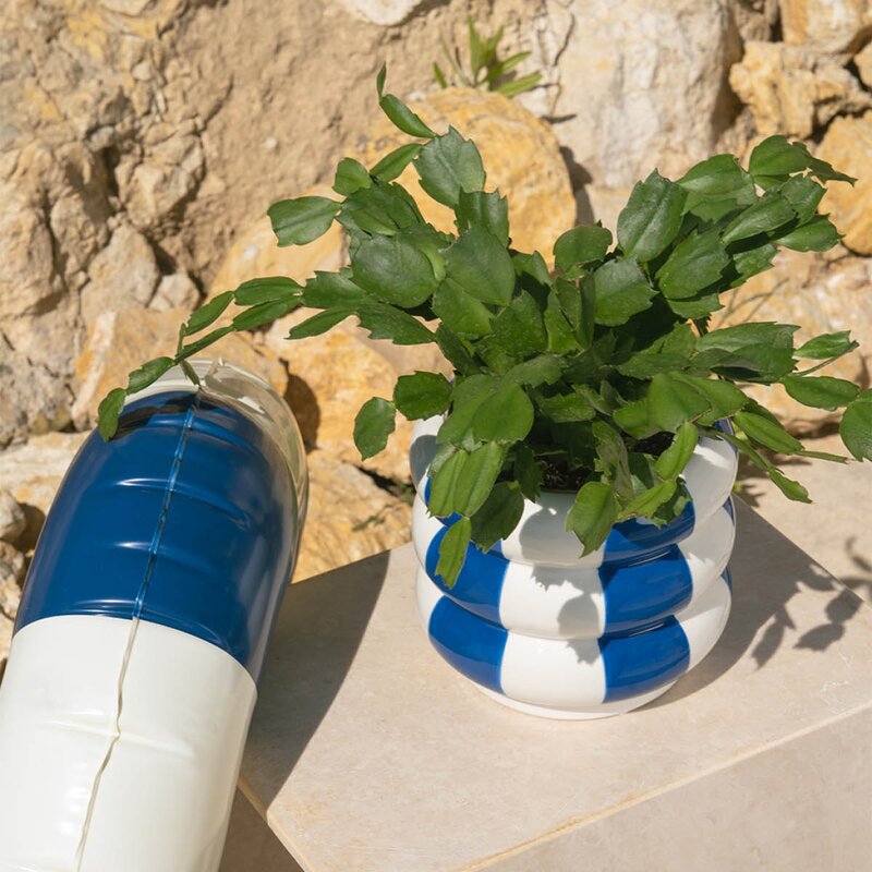 Balvi Floats blomsterpotte 14,5 cm blå