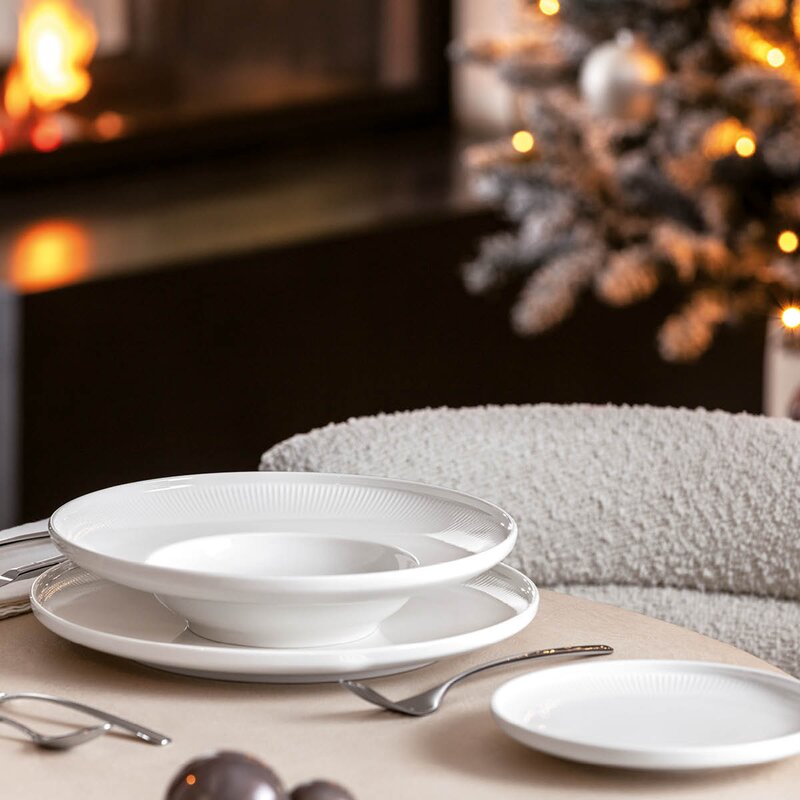 Villeroy & Boch Afina tallerken 27 cm hvit