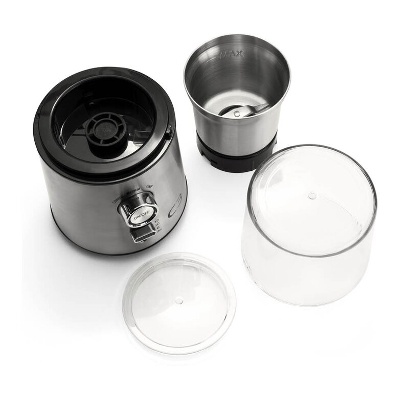 C3 Design kaffekvern CG700 85g 200W børstet stål