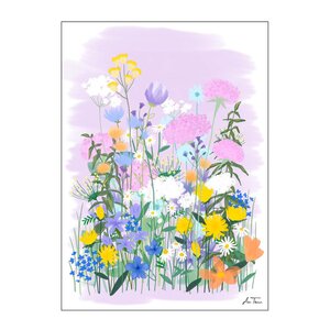 Poster & Frame Anna Thomsen poster 50x70 cm field of flowers no2