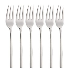 Dorre Victoria dessertgafler 15 cm 6 stk rustfritt stål