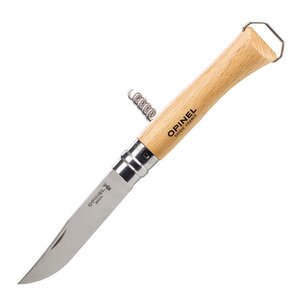 Opinel Tradition N°10 lommekniv med korketrekker 10 cm bøk