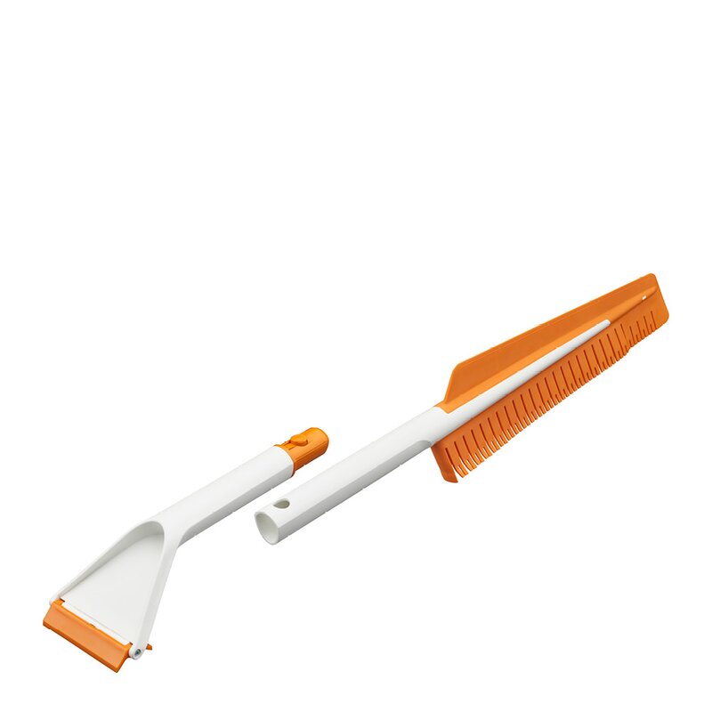 Fiskars SnowXpert™ børste & isskrape 67,5 cm hvit/oransje