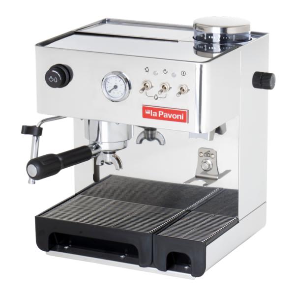 La Pavoni Combined kombinert manuell espressomaskin 2,7L domus bar stål