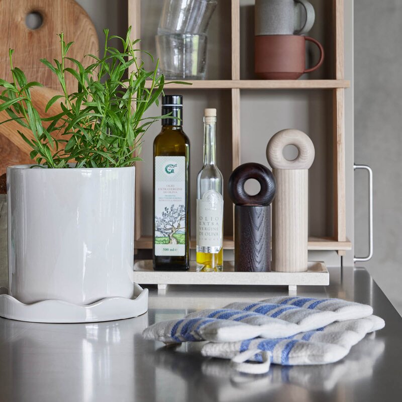 OYOY Linu gryteklut 22x14 cm 2 stk blue