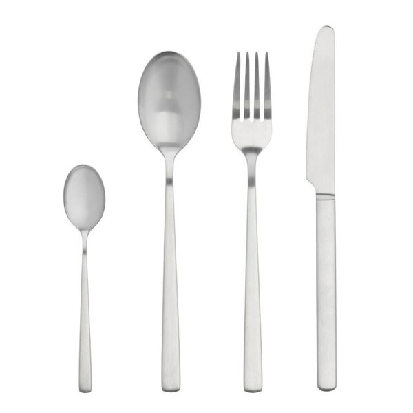 Gense Essentials Pure bestikksett 16 deler matt stål