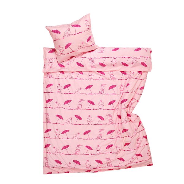 MoominArabia Mummi sengesett 140x200 cm Vakker rosa