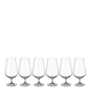 Modern House Sontell ølglass universal 55 cl 6 stk klar
