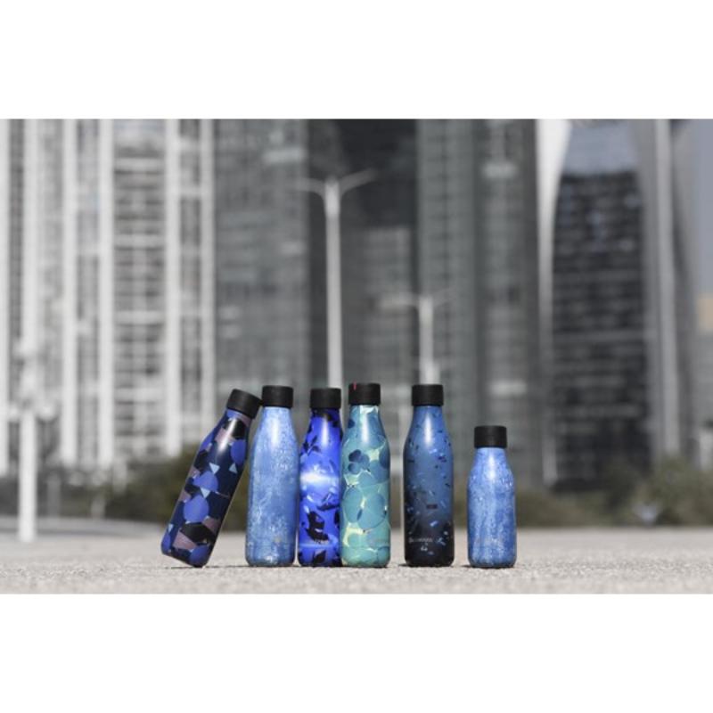 Les Artistes Bottle Up Design termoflaske 0,5L mørk blå/petrol