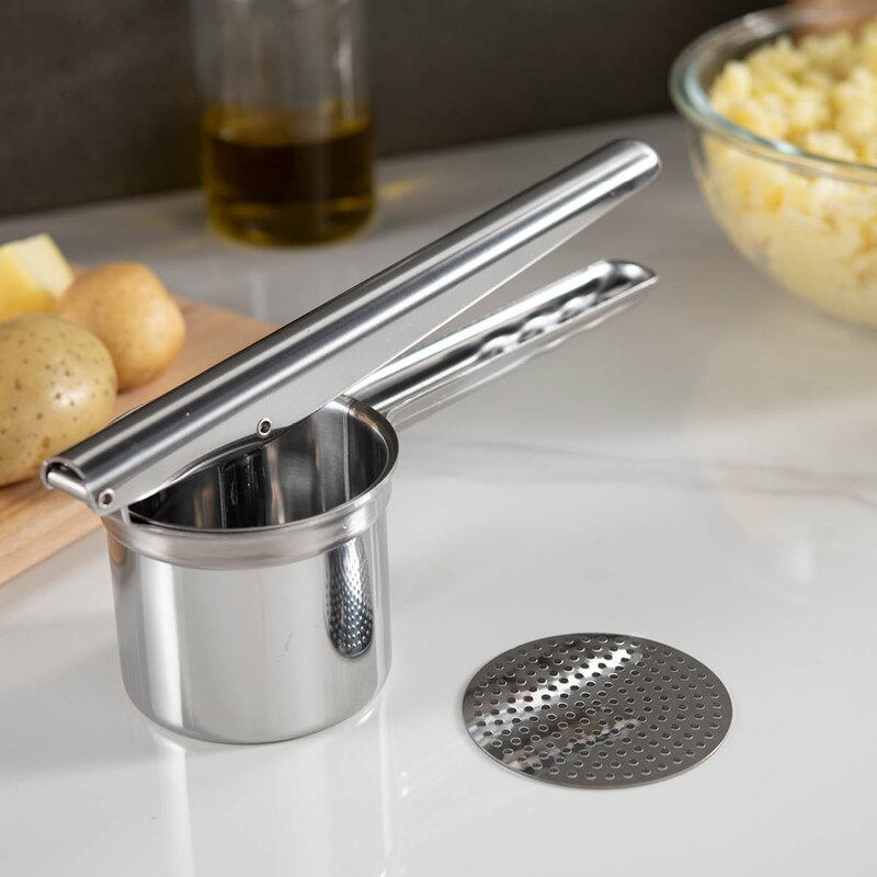 Anders Petter Steel Essentials potetpresse 24,5 cm stål