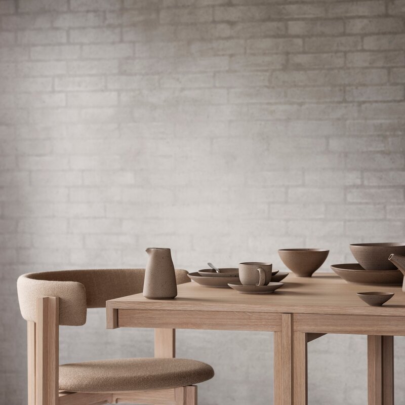 Blomus Kumi salatbolle S 10x21 cm lys brun