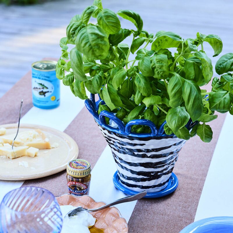 ByOn Bubba oyster duk 150x280 cm brun