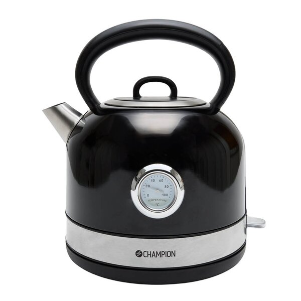 CHAMPION Retro vannkoker 1,7L VK401 svart