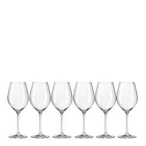 Modern House Sontell rødvinsglass universal 66 cl 6 stk klar
