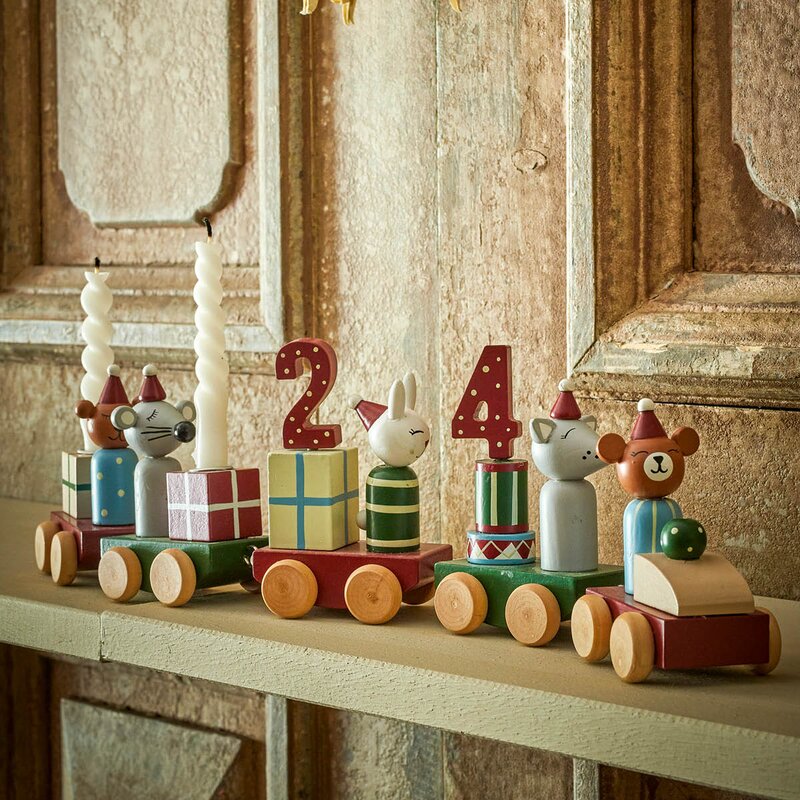 Bloomingville Junaid bursdagstog 38 cm Happy Changes