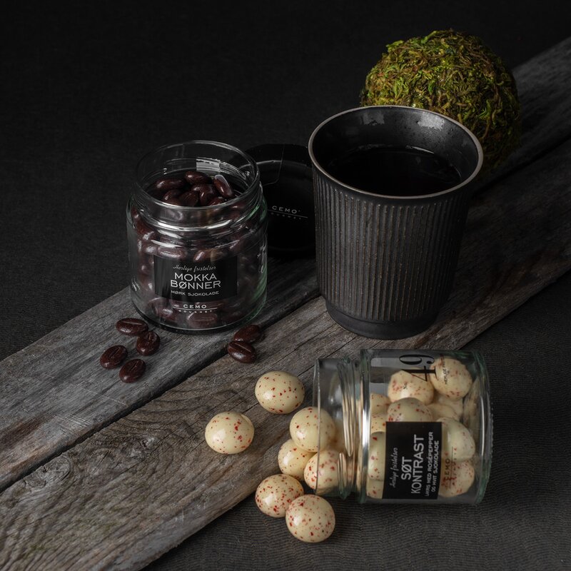 Cemo Mokkabønner 140g