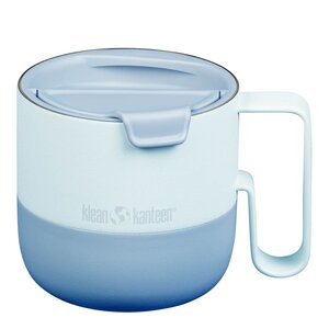 Klean Kanteen Rise kopp 41 cl med flipplokk Ice Blue