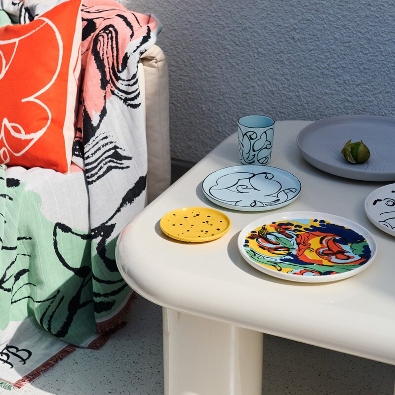 Marimekko Vildmo tallerken 32 cm hvit