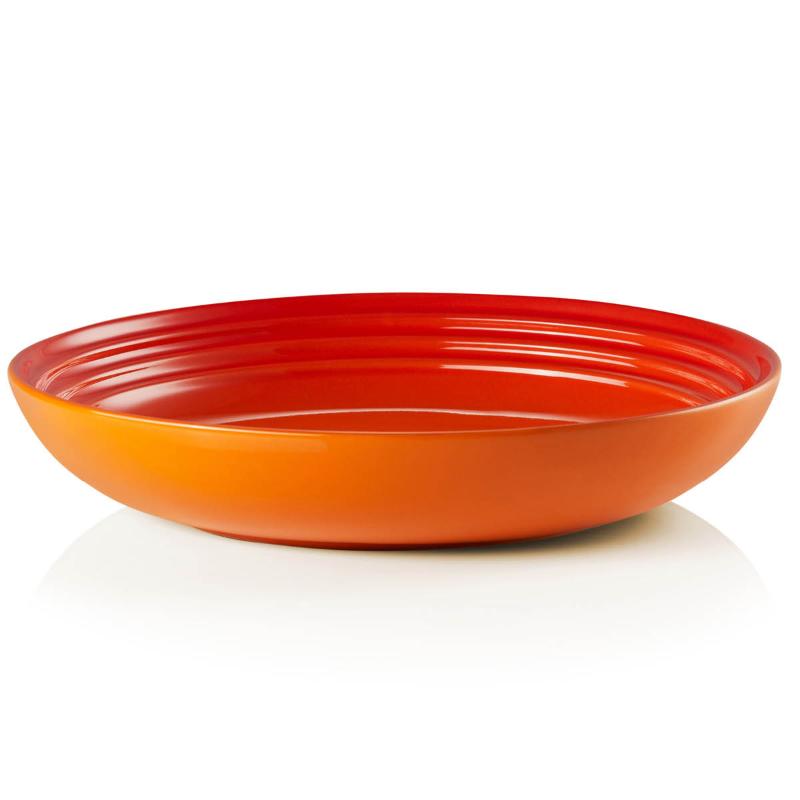 Le Creuset Signature pastatallerken 22 cm volcanic