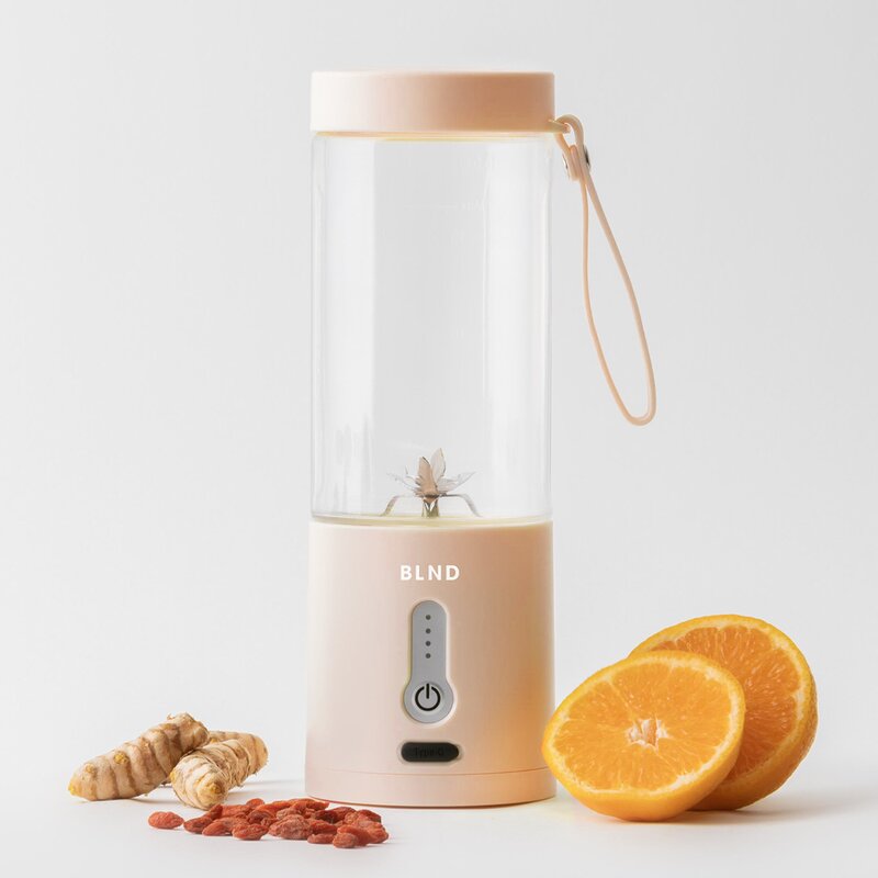 BLND Bærbar blender 0,53 L rosa