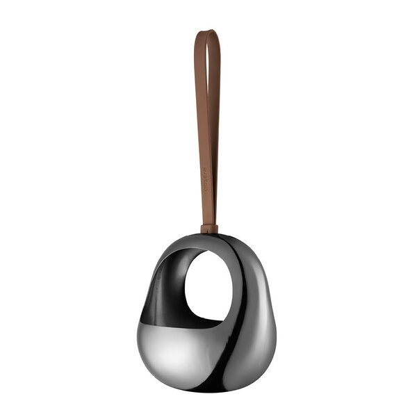 Eva Trio Fuglemater Ornament kurv 12,5 cm smoke