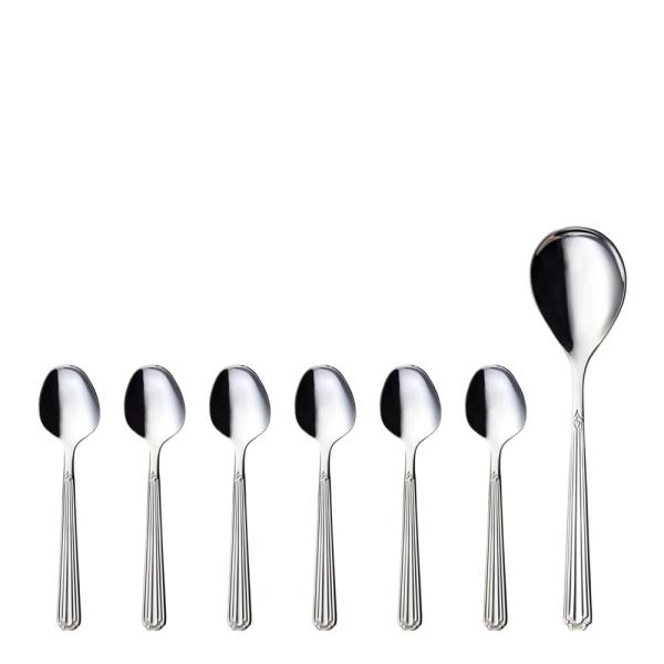 Hardanger bestikk Renessanse dessertsett 7 deler