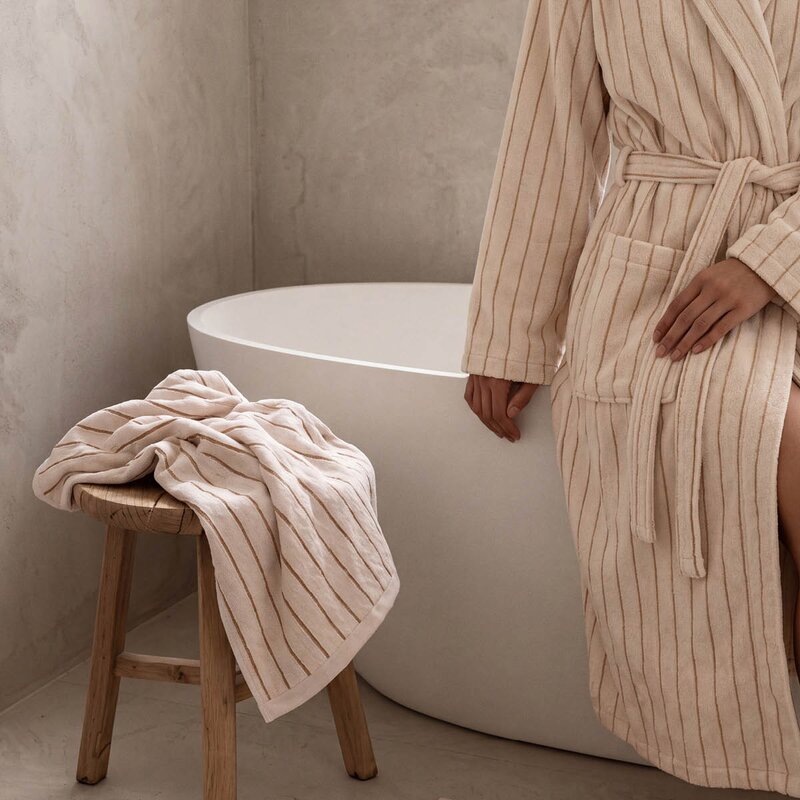 Juna Soft badekåpe S/M offwhite