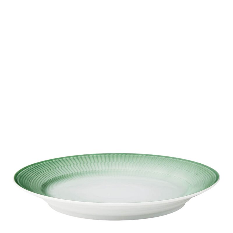 Royal Copenhagen Iris tallerken 27 cm grønn