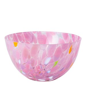 Magnor Swirl skål 11 cm rosa