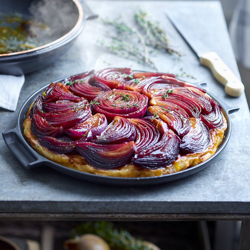 Emile Henry Ildfast form tarte tartin 2,2L mørk grå