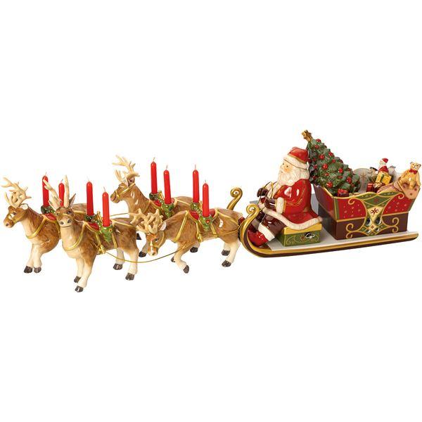 Villeroy & Boch Christmas Toy-s julenissens slede 22x21x70 cm