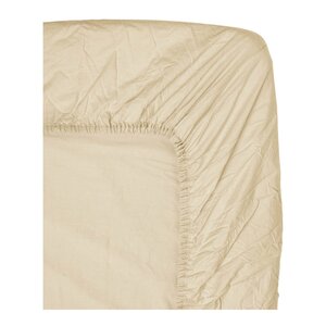 Midnatt Sorbetto stretchlaken 90x200 cm lysegul