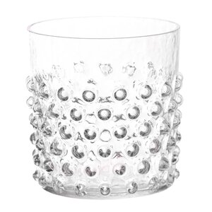 Klimchi Hobnail vannglass 15 cl klar