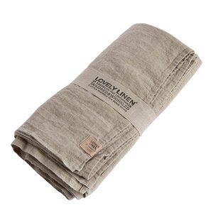 Lovley Linen Lovely bordduk lin 145x380 cm Natural Beige